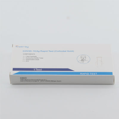 품질  ISO Certified 15mins Rapid Covid 19 Test Kits Antigen Saliva Test Kit High Sensitivity 공장