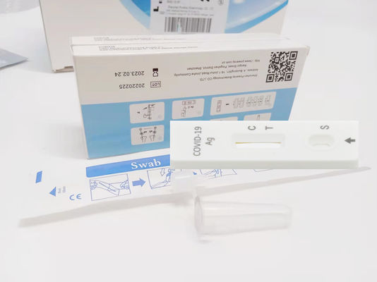 품질  OEM ODM Welcome Swab Antigen Rapid Test 15 Minutes Disposable 공장