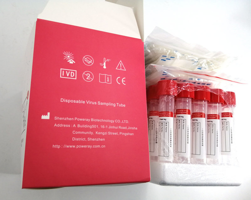 버릴 수 있는 에틸렌 산화물 살균법 VTM 장비 진단상의 6 밀리람베르트