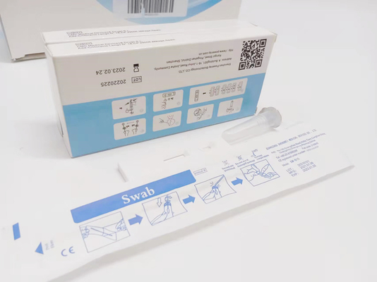 15 분이 SARS-CoV-2를 위한 결과 항원 신속 시험 장비를 얻습니다